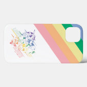 Coques Case-Mate iPhone LOONEY TUNES™ - Amour et fête (Verso (horizontal))