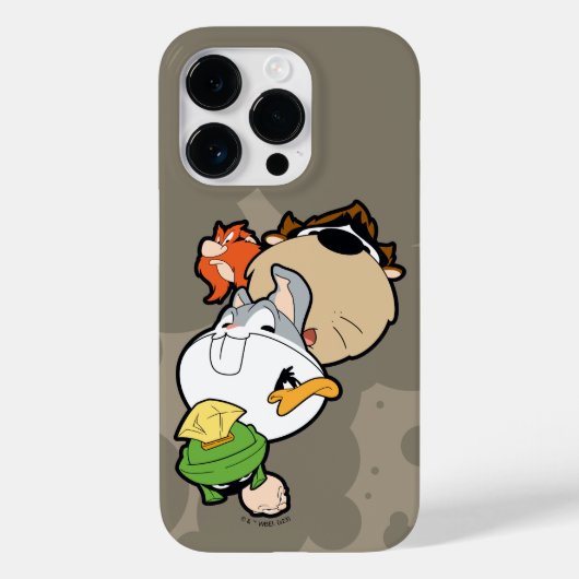Coques Case-Mate iPhone LOONEY TUNES™ Têtes massives stylisées (Verso)