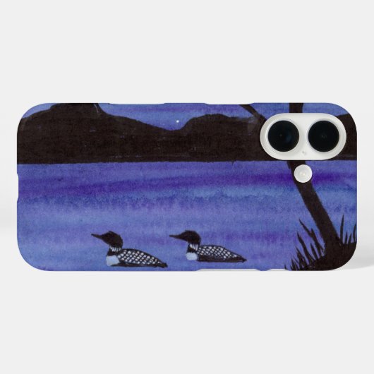 Coques Case-Mate iPhone Loons (Verso (horizontal))