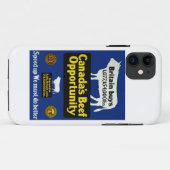 Coques Case-Mate iPhone L'opportunité du boeuf canadien (Dos (Horizontal))