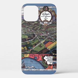 Etui iPhone Case-Mate Los Angeles, Californie, carte antique de la ville