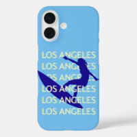 Los Angeles Travel Art, Californie, Voyage, Bleu