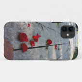 Coques Case-Mate iPhone Lost red petals (Dos (Horizontal))