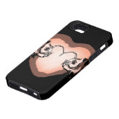 Coques Case-Mate iPhone Lottes de mer dans l'amour (Bas)
