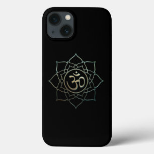 iPhone 13 Case Lotus Flower Om