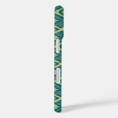 Coques Case-Mate iPhone Lotus Ikat Motif - Le Lotus Blanc (Verso / Droite)
