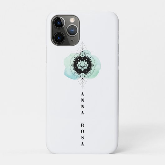 Coques Case-Mate iPhone *~* Lotus, Lune, Étoiles Symbole sacré Lumière (Dos)