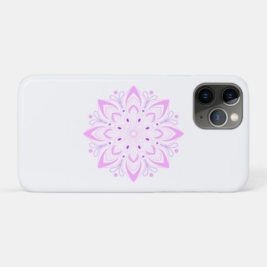 Coques Case-Mate iPhone Lotus Mandala Design (Dos (Horizontal))