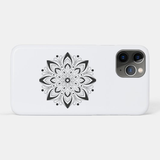 Coques Case-Mate iPhone Lotus Mandala Design (Dos (Horizontal))
