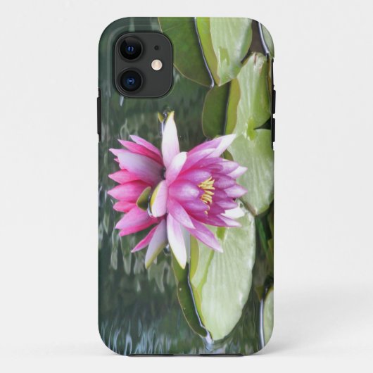 Coques Case-Mate iPhone Lotus rose (Dos)
