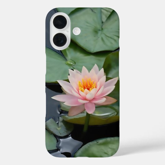 Coques Case-Mate iPhone Lotus rose Fleur Zen Garden (Verso)