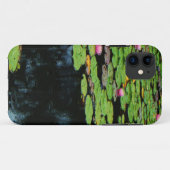 Coques Case-Mate iPhone lotus rose noir (Dos (Horizontal))