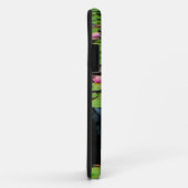 Coques Case-Mate iPhone lotus rose noir (Dos/Droite)