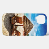 Coques Case-Mate iPhone Lounge on beach throw pillow (Verso (horizontal))
