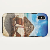 Coques Case-Mate iPhone Lounge on beach throw pillow (Dos (Horizontal))