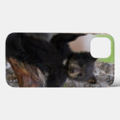 Coques Case-Mate iPhone Lounging de CUB d'ours noirs (Verso (horizontal))