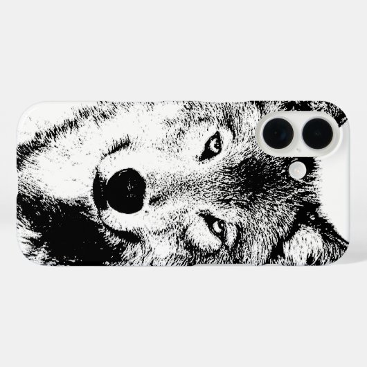 Coques Case-Mate iPhone Loup (Verso (horizontal))