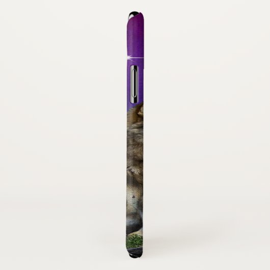 Coques Case-Mate iPhone Loup (Dos/Droite)