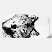 Coques Case-Mate iPhone Loup (Verso (horizontal))