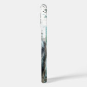 Coques Case-Mate iPhone Loup - Animal avec initiales (Verso / Gauche)