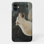 Coques Case-Mate iPhone Loup blanc (Dos)