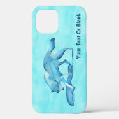 Coques Case-Mate iPhone Loup Bleu Sur Neige (Verso)