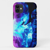 Coques Case-Mate iPhone Loup coloré hurlant (Dos)