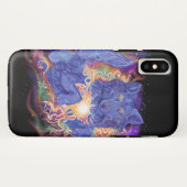 Coques Case-Mate iPhone Loup cosmique (Dos (Horizontal))