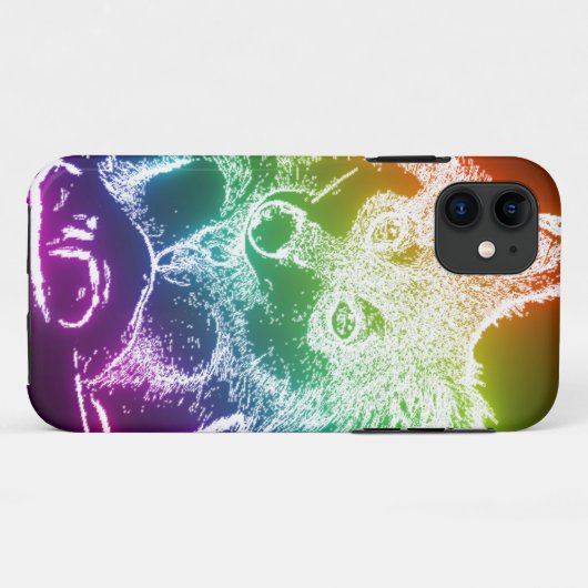 Coques Case-Mate iPhone Loup CUB (Dos (Horizontal))