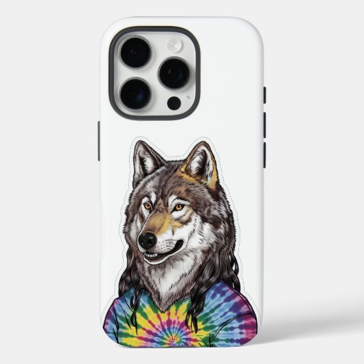 Coques Case-Mate iPhone Loup de Jerry Garcia (Verso)