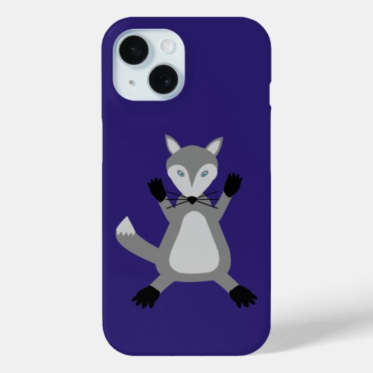 Coques Case-Mate iPhone Loup d'Halloween mignon (Verso)