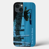 Coques Case-Mate iPhone Loup d'hiver - Tapetum Lucidum (Verso)
