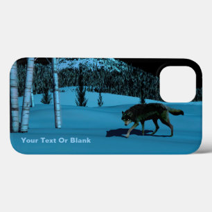 iPhone 13 Case Loup d'hiver - Tapetum Lucidum