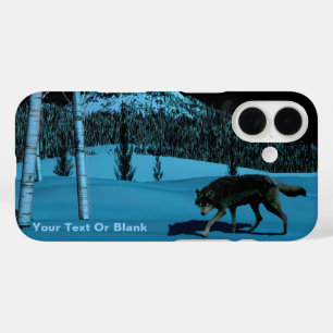 Coques iPhone 16 Loup d'hiver - Tapetum Lucidum