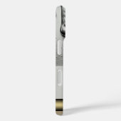 Coques Case-Mate iPhone Loup Doré Avec Nom Personnalisé 🐺 (Verso / Droite)