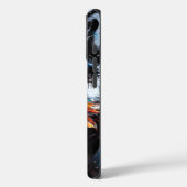 Coques Case-Mate iPhone Loup Esprit Sauvage Abstrait (Verso / Gauche)