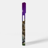 Coques Case-Mate iPhone Loup et lune (Verso / Droite)
