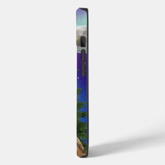 Coques Case-Mate iPhone Loup et Lune (Verso / Gauche)