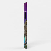 Coques Case-Mate iPhone Loup et Lune (Dos/Droite)