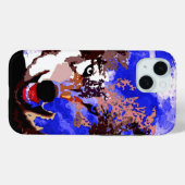 Coques Case-Mate iPhone Loup et Pleine lune (Verso (horizontal))