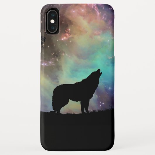 Coques Case-Mate iPhone Loup galactique (Dos)