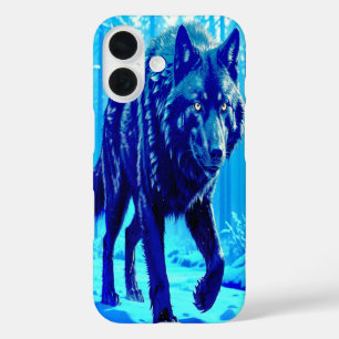 Coques iPhone 16 Loup givre