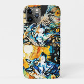 Coques Case-Mate iPhone Loup gris et Fleurs sauvages (Dos)