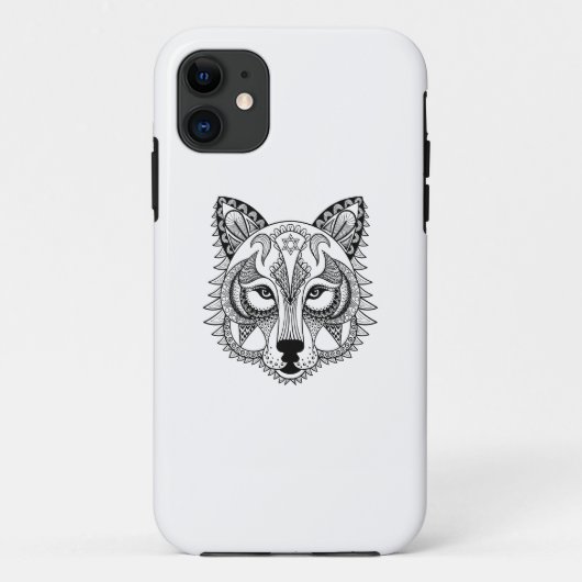 Coques Case-Mate iPhone Loup inspiré (Dos)