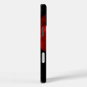 Coques Case-Mate iPhone Loup, lune et ciel rouge (Verso / Droite)