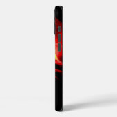 Coques Case-Mate iPhone Loup, lune et ciel rouge (Verso / Gauche)