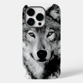 Coques Case-Mate iPhone Loup noir et blanc (Verso)