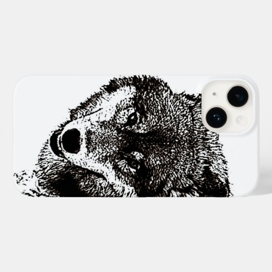 Coques Case-Mate iPhone Loup sauvage (Verso (horizontal))
