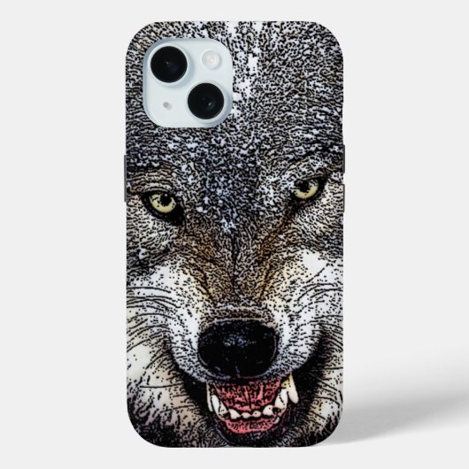 Coques Case-Mate iPhone Loup sauvage (Verso)