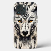 Coques Case-Mate iPhone Loup tribal (Verso)